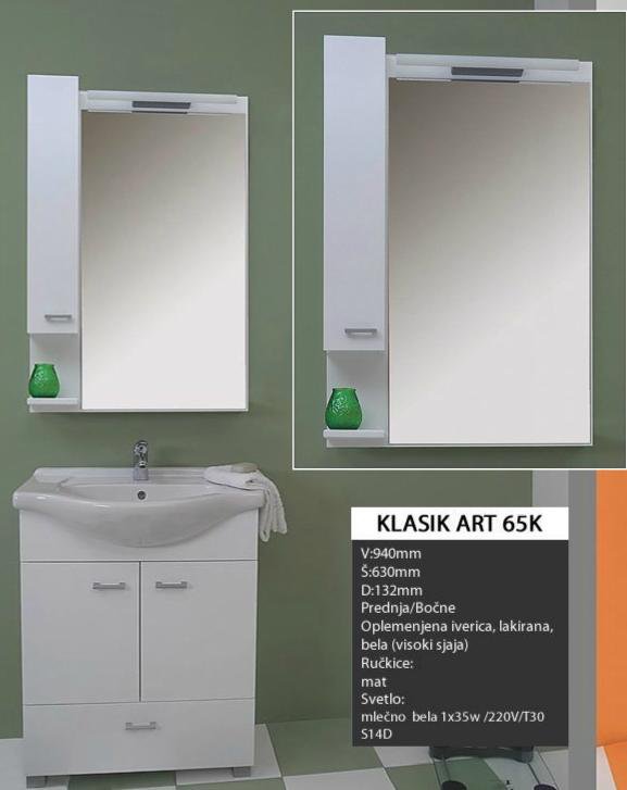 4340 Toaletno Ogledalo  KLASIK ART 65K